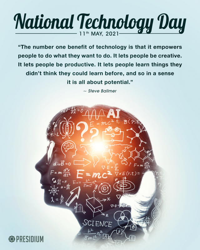 NATIONAL TECHNOLOGY DAY: ONE IDEA CHANGES THE FUTURE!
